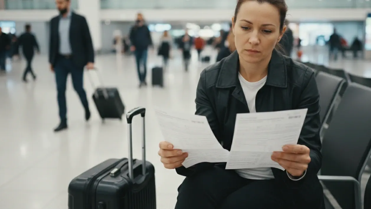 Destination change creating dummy flight ticket and departure desk problem