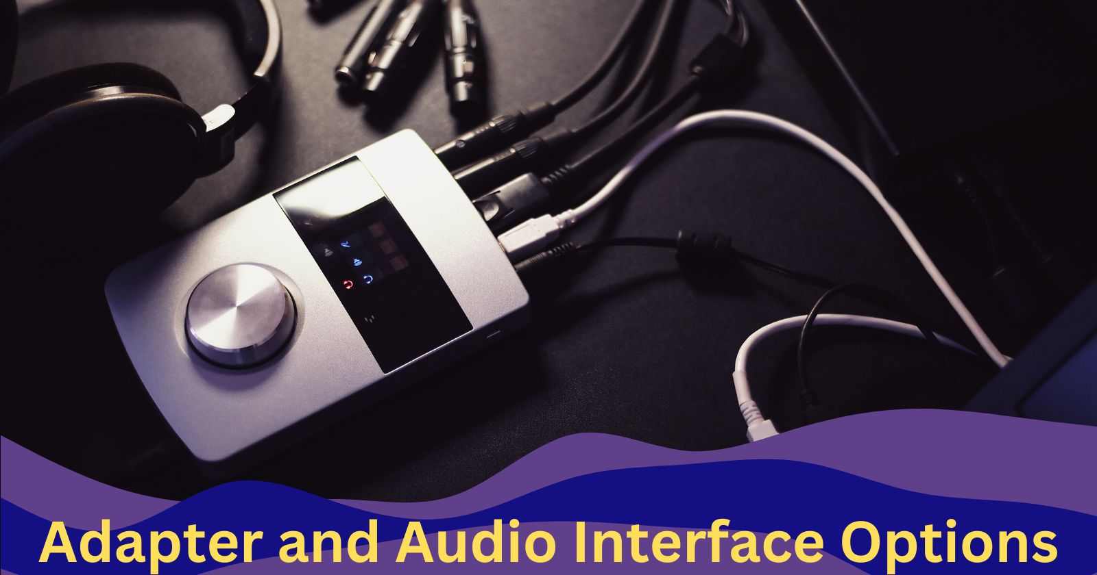 XLR to USB Adapter and audio interface otions