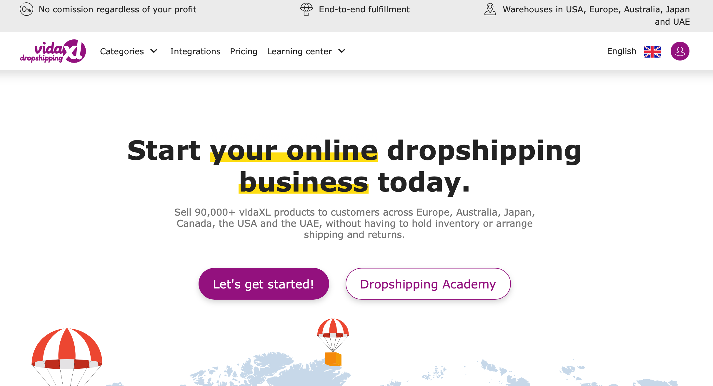 uk dropshipping suppliers - dropshippingXL 