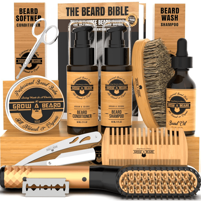 Beard Bible Beard Straightener Grooming Kit