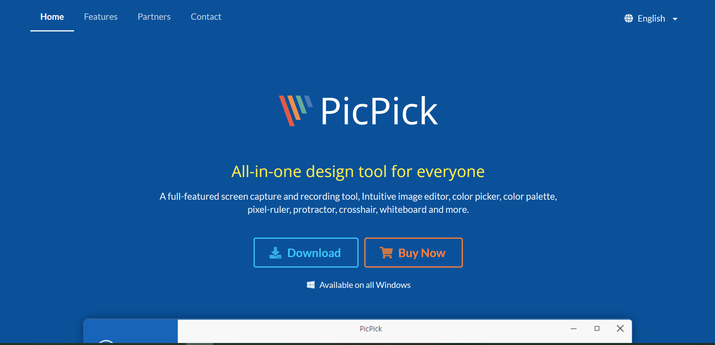 PicPick - best screenshot software