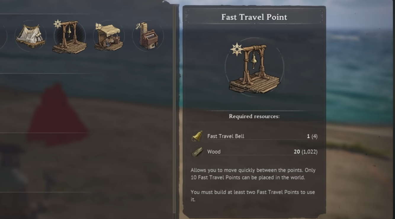 Windrose Fast Travel Point