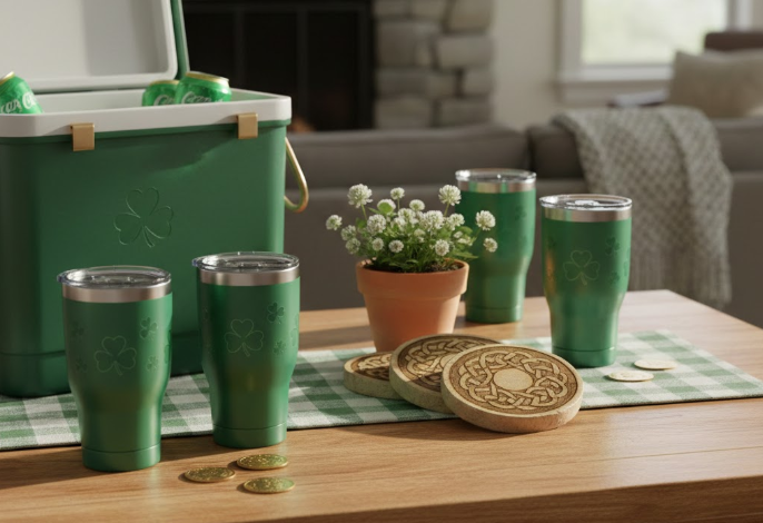 Festive Drinkware That Matches the Theme