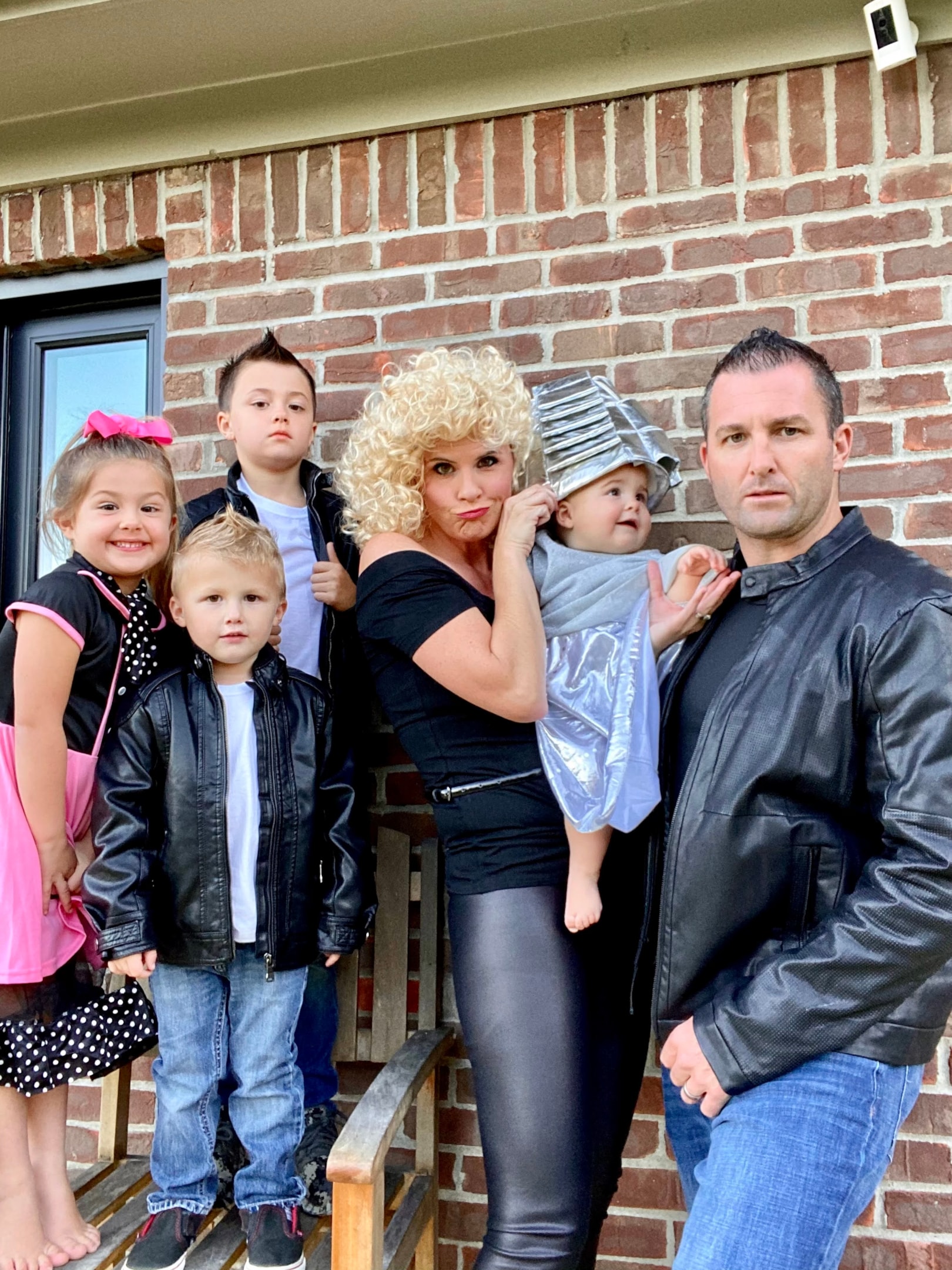 Family Halloween Costumes- my crew dressed as Grease a few years back.