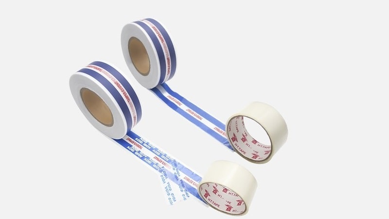 Security bag tape to secure medical supplies bags