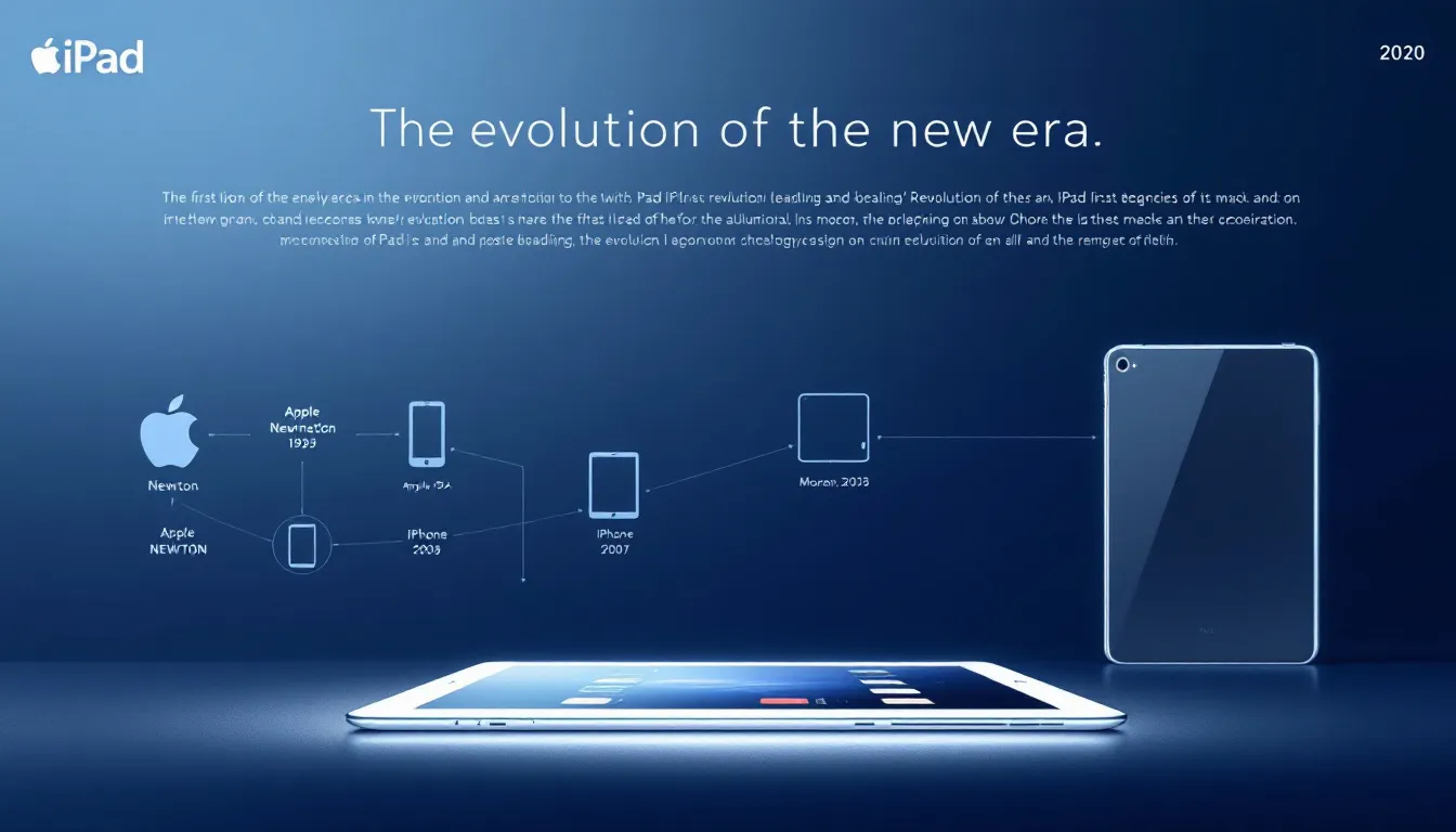 Der Beginn des iPads und seine Revolution auf dem Tablet-Markt.