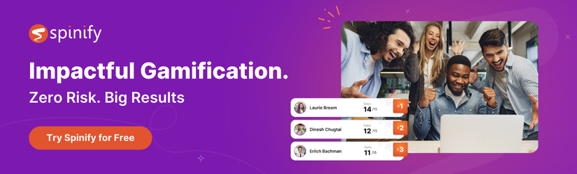 Impactful Gamification. Try Spinify for Free