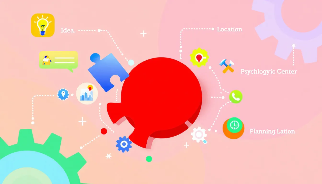 Identidad profesional y marca del centro de psicología.