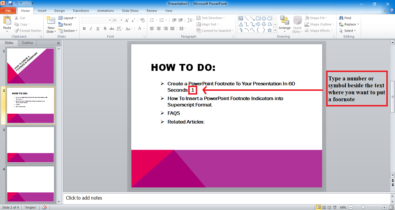 How to Add a Footnote in PowerPoint: 3 Simple Methods