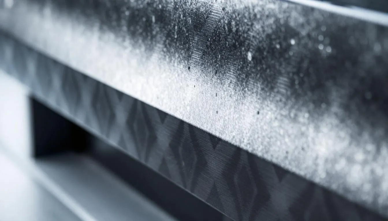 Een close-up van aluminium harmonicadeur panelen met een moderne afwerking, die een strakke uitstraling en maximale lichtinval bieden. De panelen zijn ideaal voor het creëren van een brede doorgang en een ruimtelijk gevoel in woningen of terrassen.
