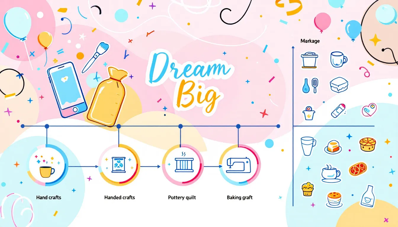 21b4aaa2 a48e 498f beb8 b03f2f7717e1 Product-based business ideas including handmade crafts and baking.