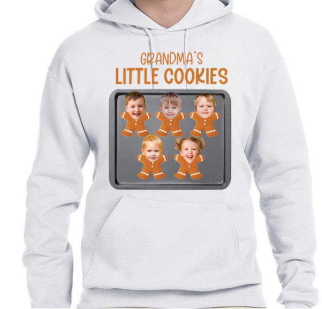 Christmas Gingerbread Little Cookies Custom Photos