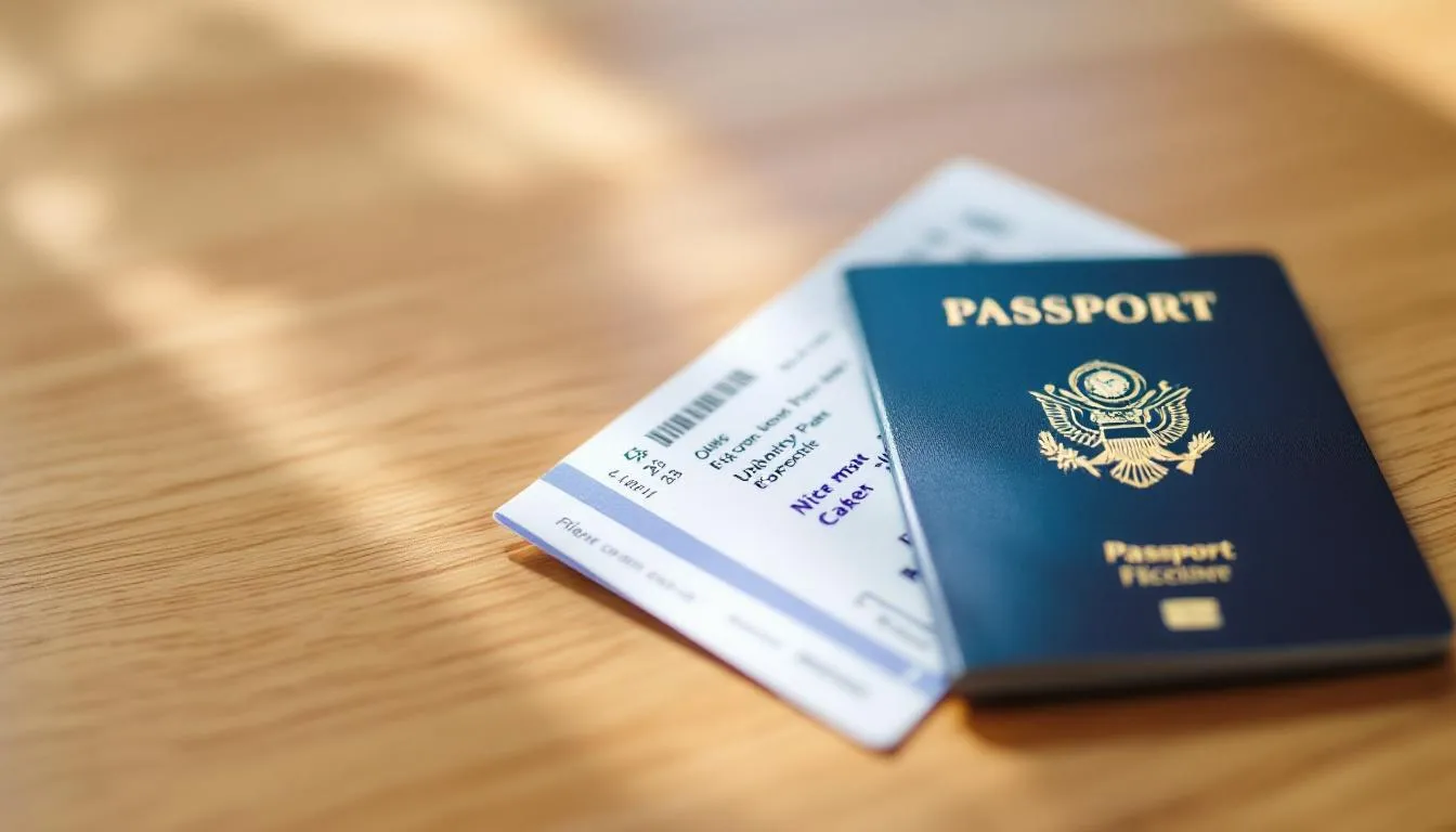 Passport and dummy ticket details for visa accuracy