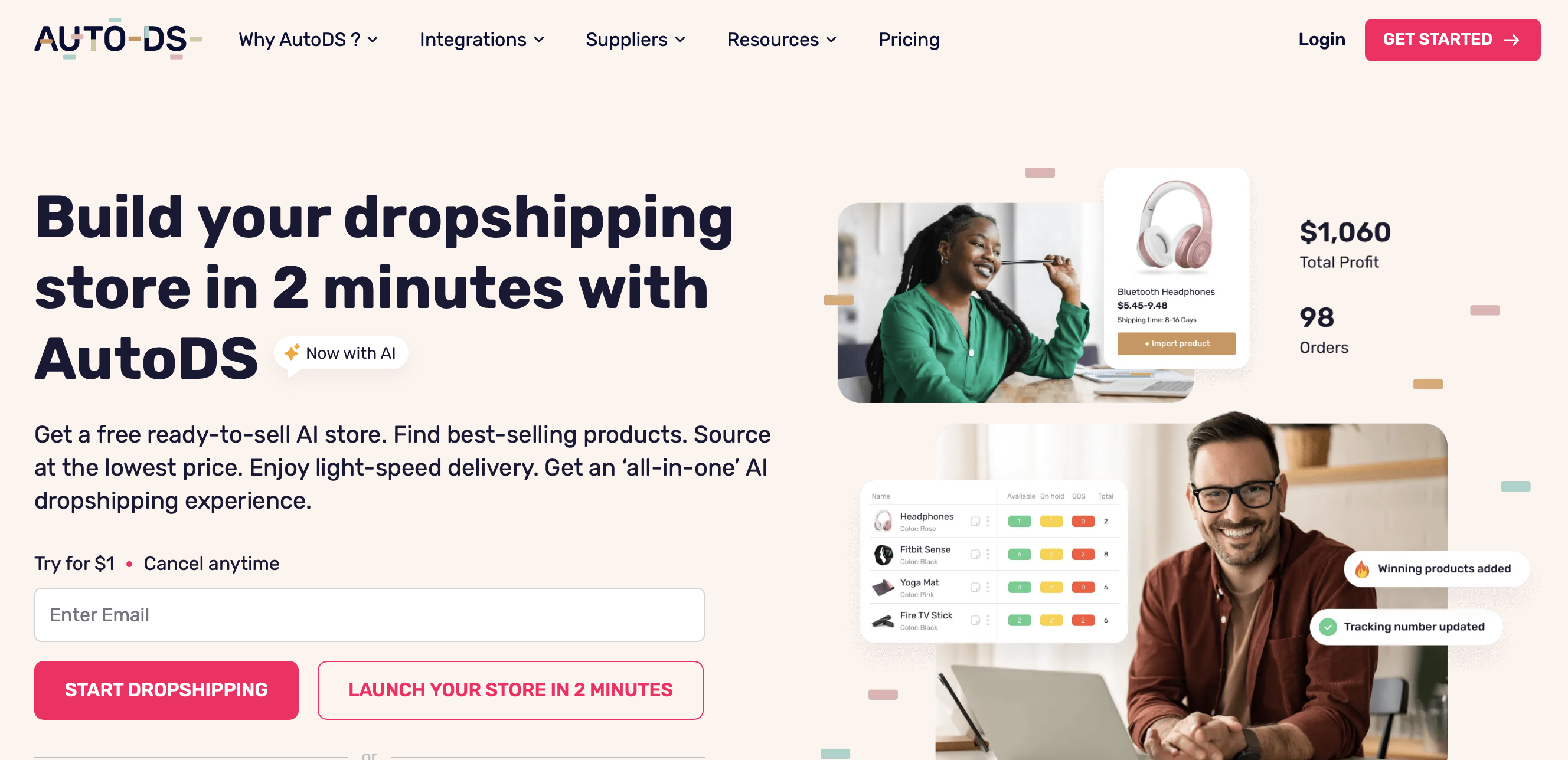 best dropshipping suppliers -AUTODS