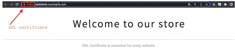 ssl certificate