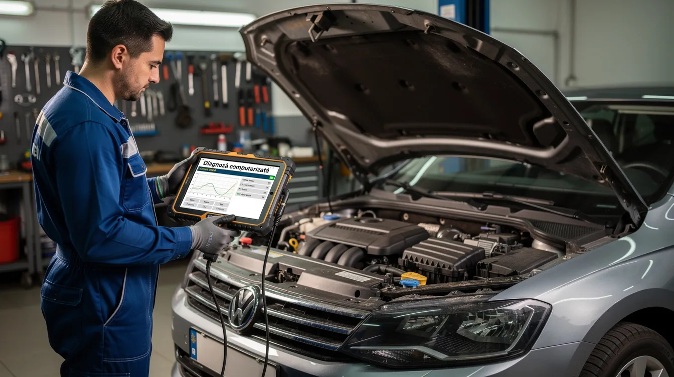 diagnoza chiulasa auto si verificare motor in service