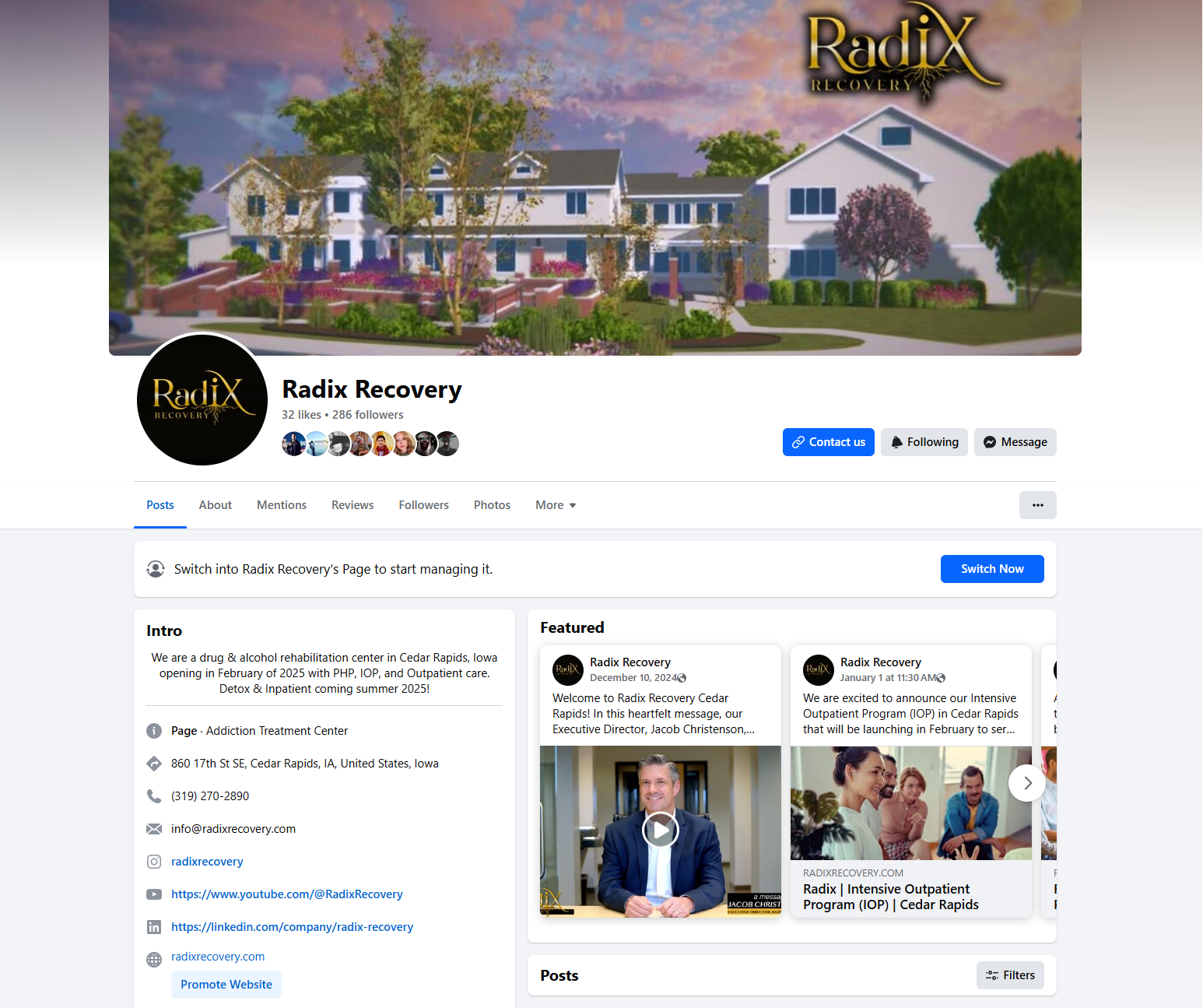 Optimized Facebook Page To Gain New Followers