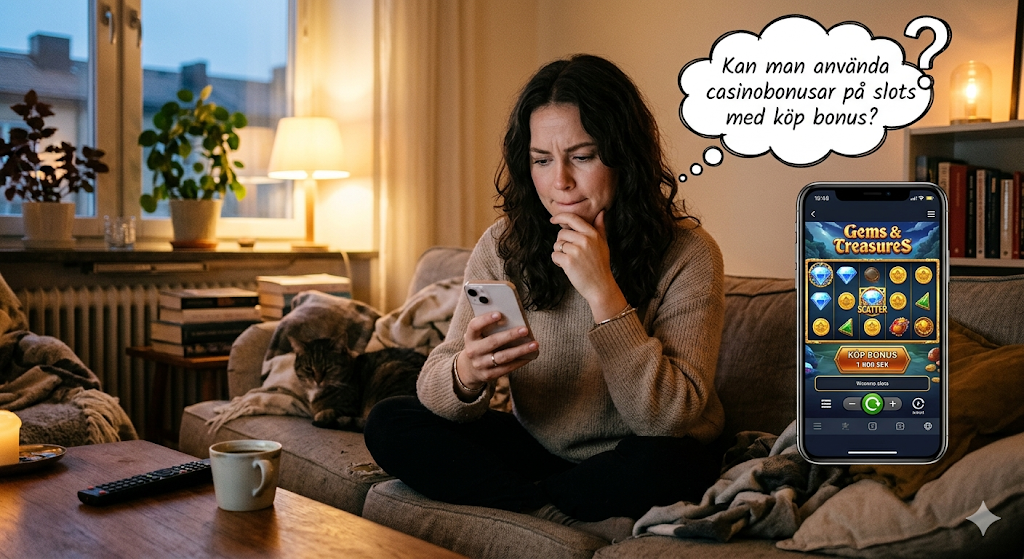 Kan man använda casino bonus på köp bonus slots – spelare på mobil som jämför bonus och free spins