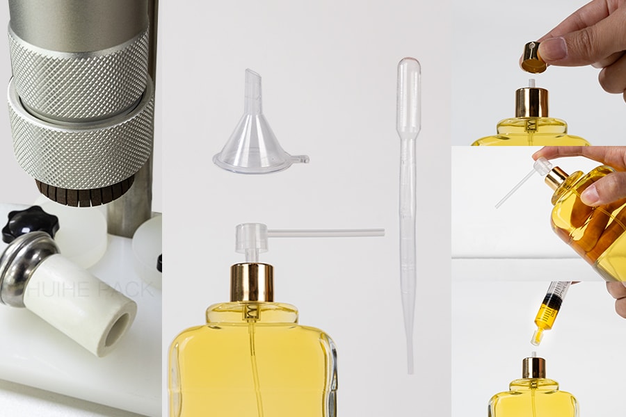 How to transfer cologne from one bottle to another