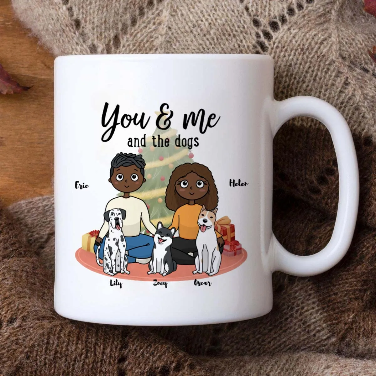 custom dog mug