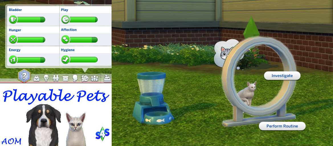 Playable Pets AOM
