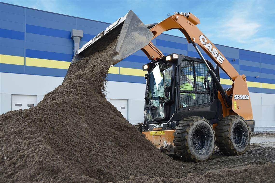 skid loader or small frame skid steers