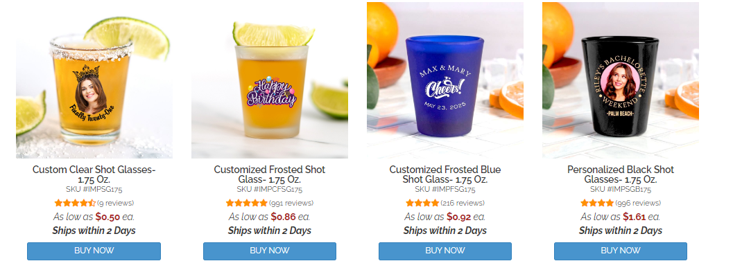 cheers shot glass