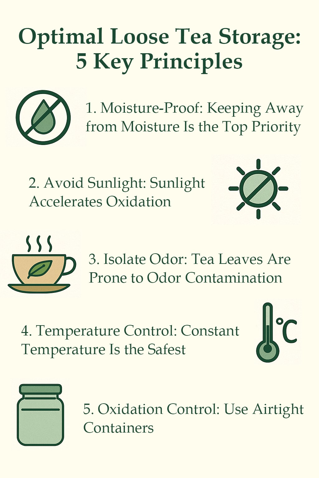 Optimal Loose Tea Storage: 5 Key Principles