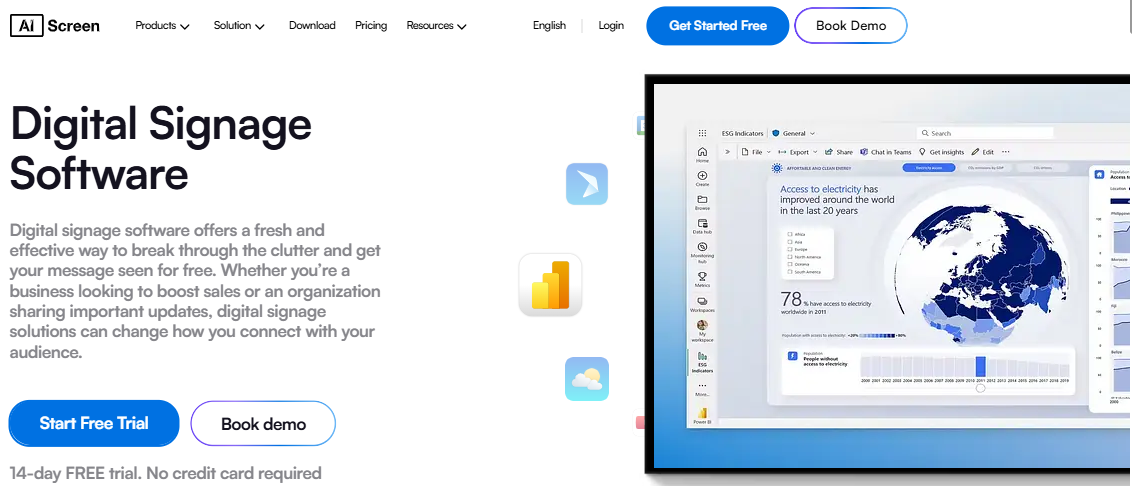 8 Best Digital Signage Reviews 2 aiscreen the best all in one cloud based digital signage software