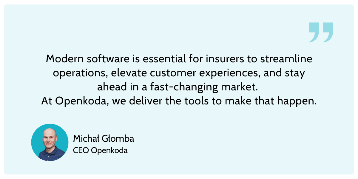 Custom software for better insurance coverage