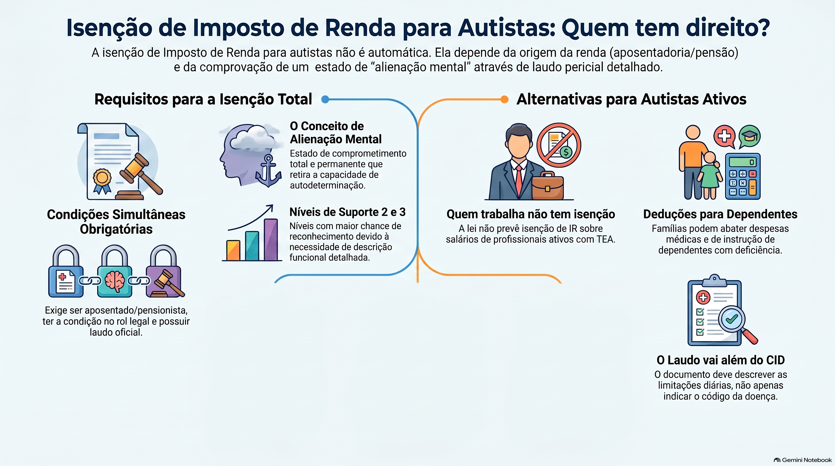 Autista &eacute; isento de Imposto de Renda?