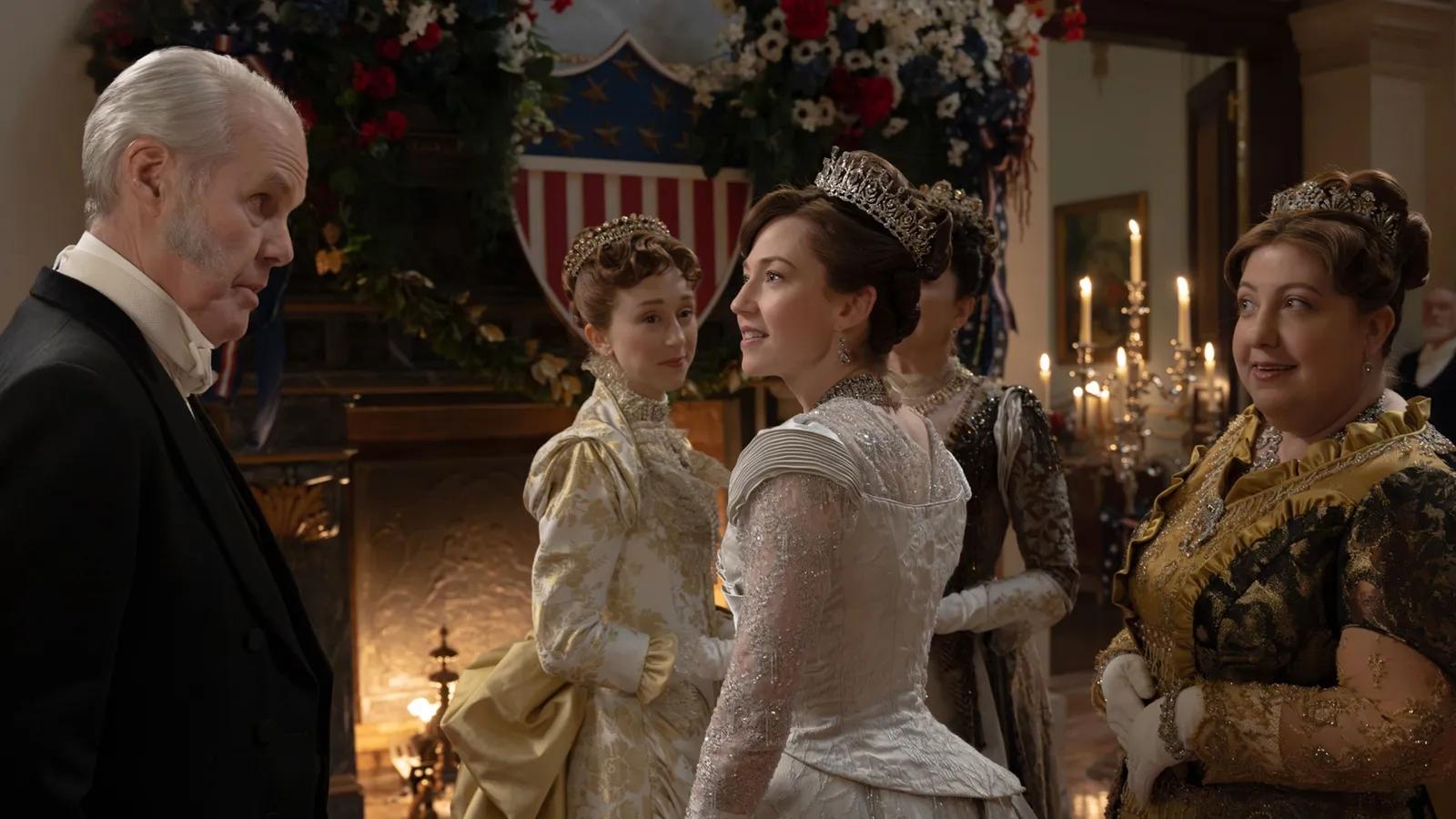 Carrie Coon in The Gilded Age Season 4