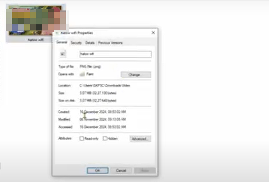 How to See the Resolution of the Image on Windows