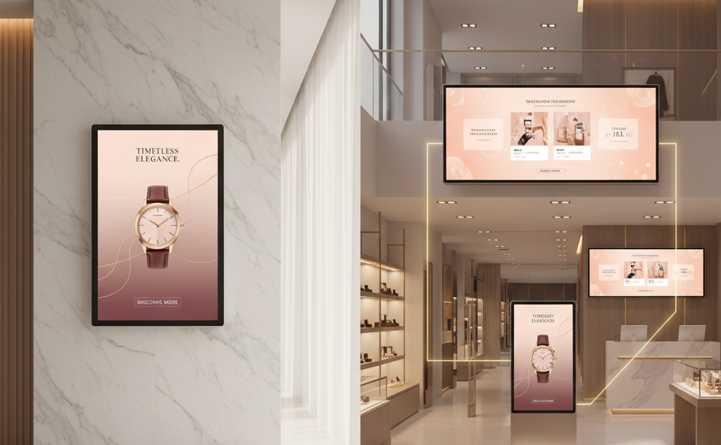 What is a Digital Poster and How to Design It? 9 difference between digital posters and digital signage