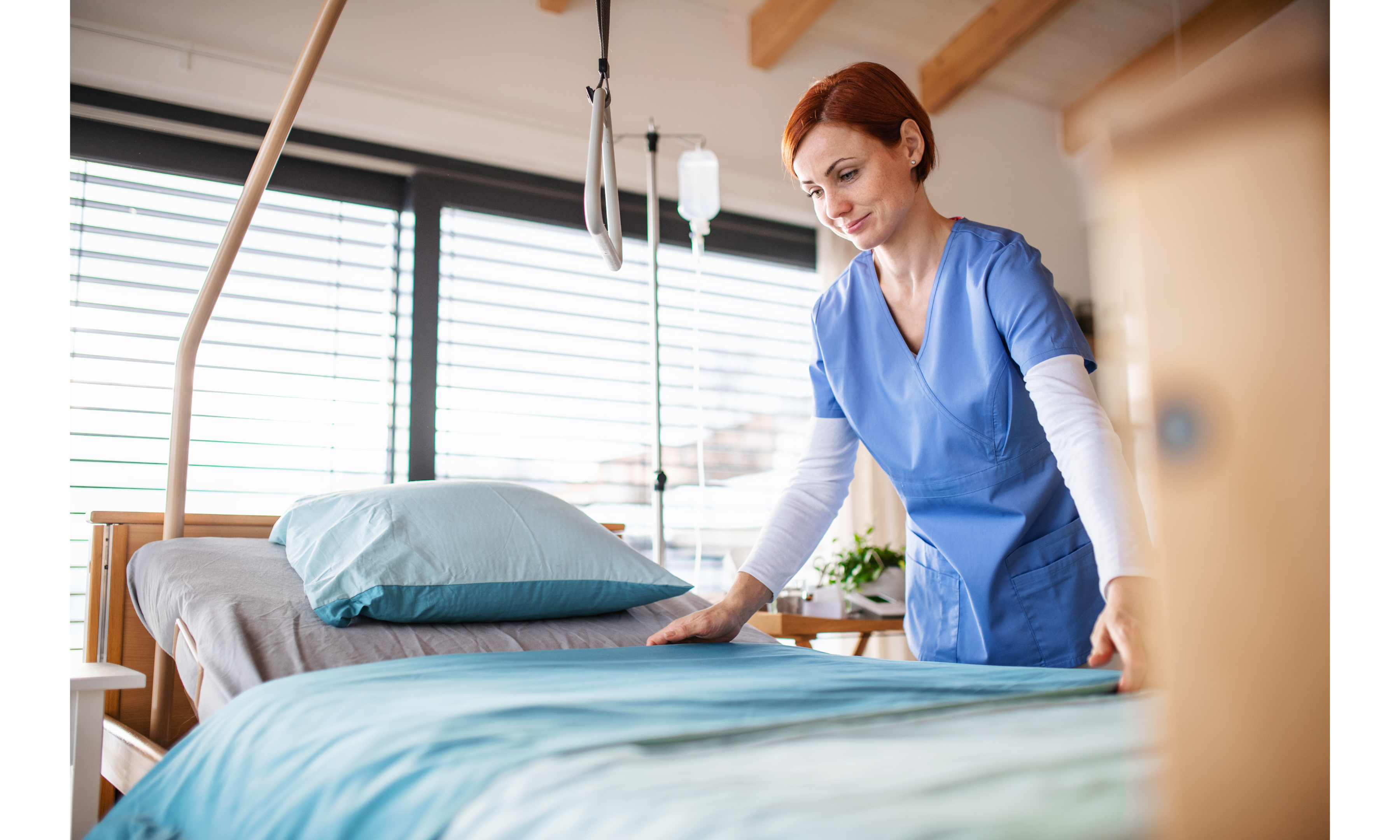 Hospital bed blankets sale