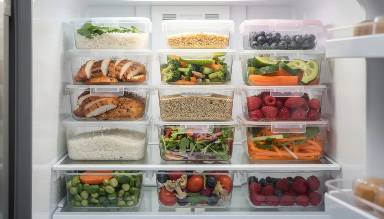 Des boîtes de meal prep pour manger sain et perdre du poids