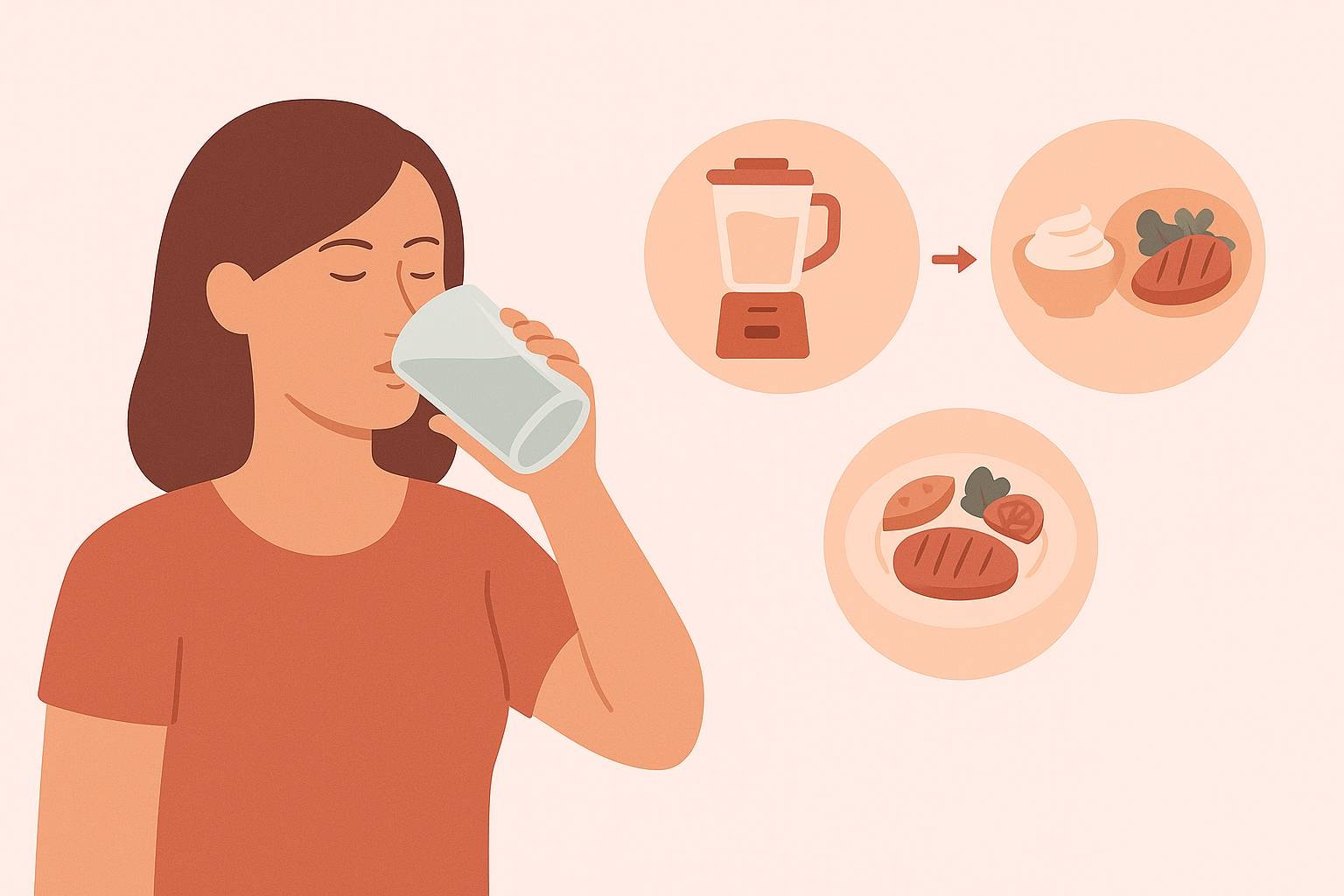How to Transition Safely from Liquid to Solid Food