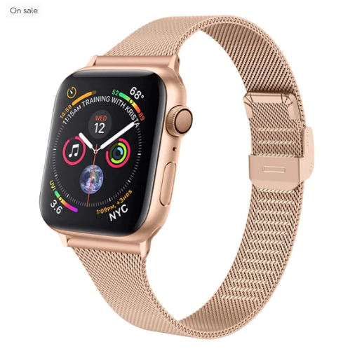 Rose Gold Apple Watch Strap