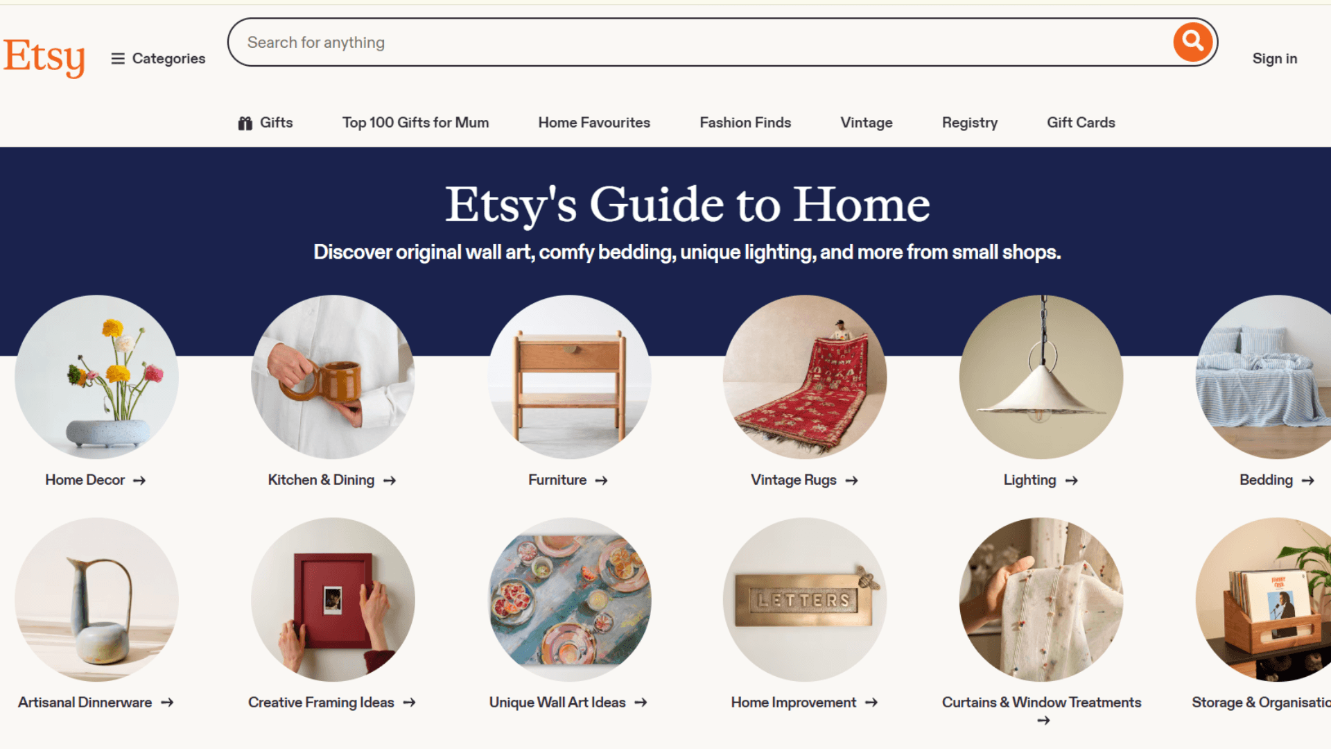 sell on etsy and shopify