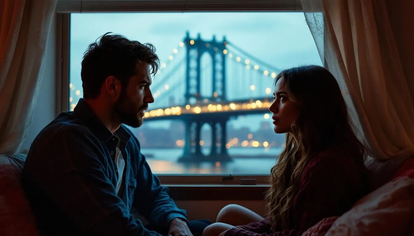Professional Gottman Method therapist conducting online session with NYC couple.