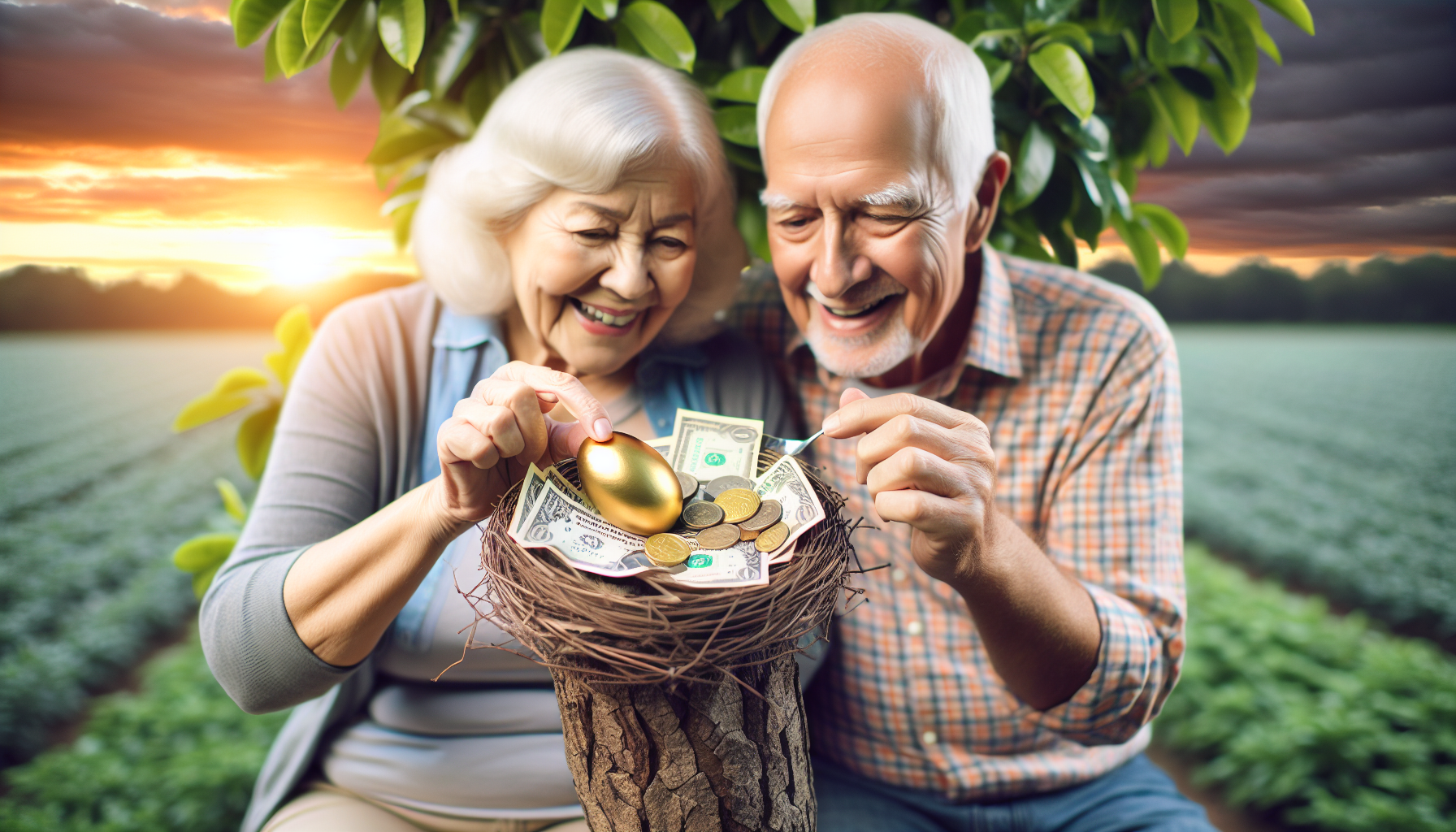 Financial security for retirement through employer benefits