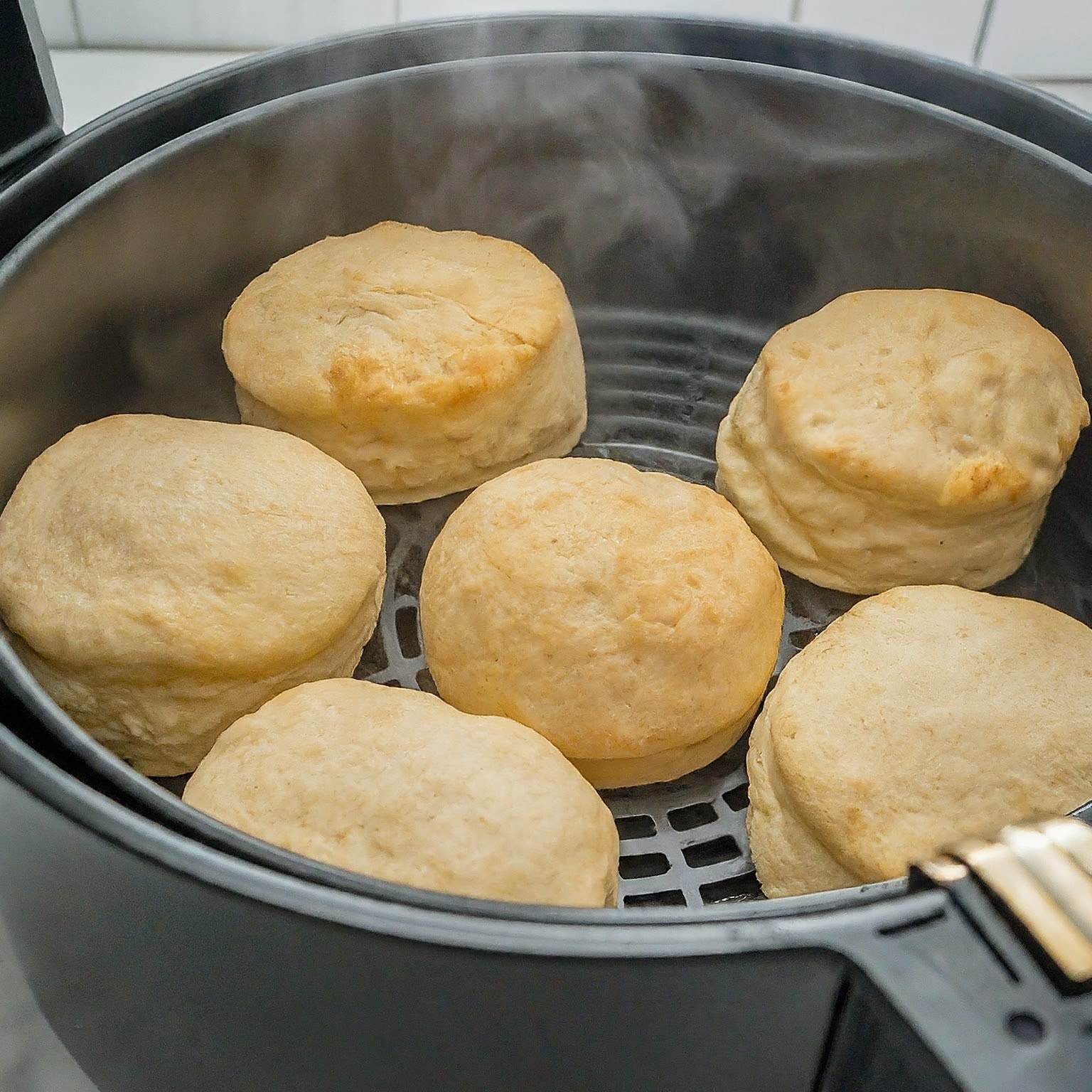 Baking Biscuits in an Air Fryer