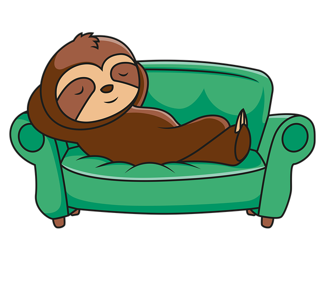 sloth, sleeping, animal
