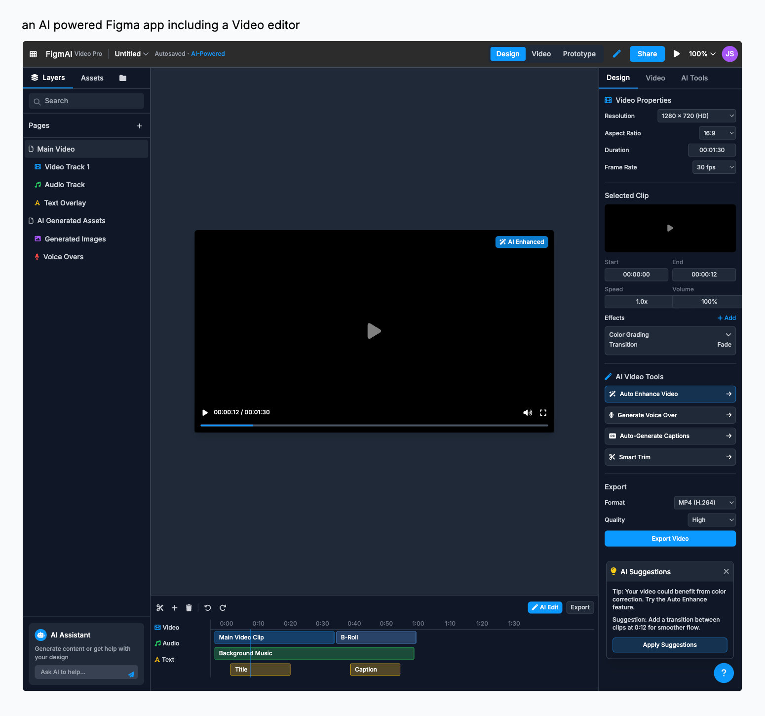 UXPilot app design example
