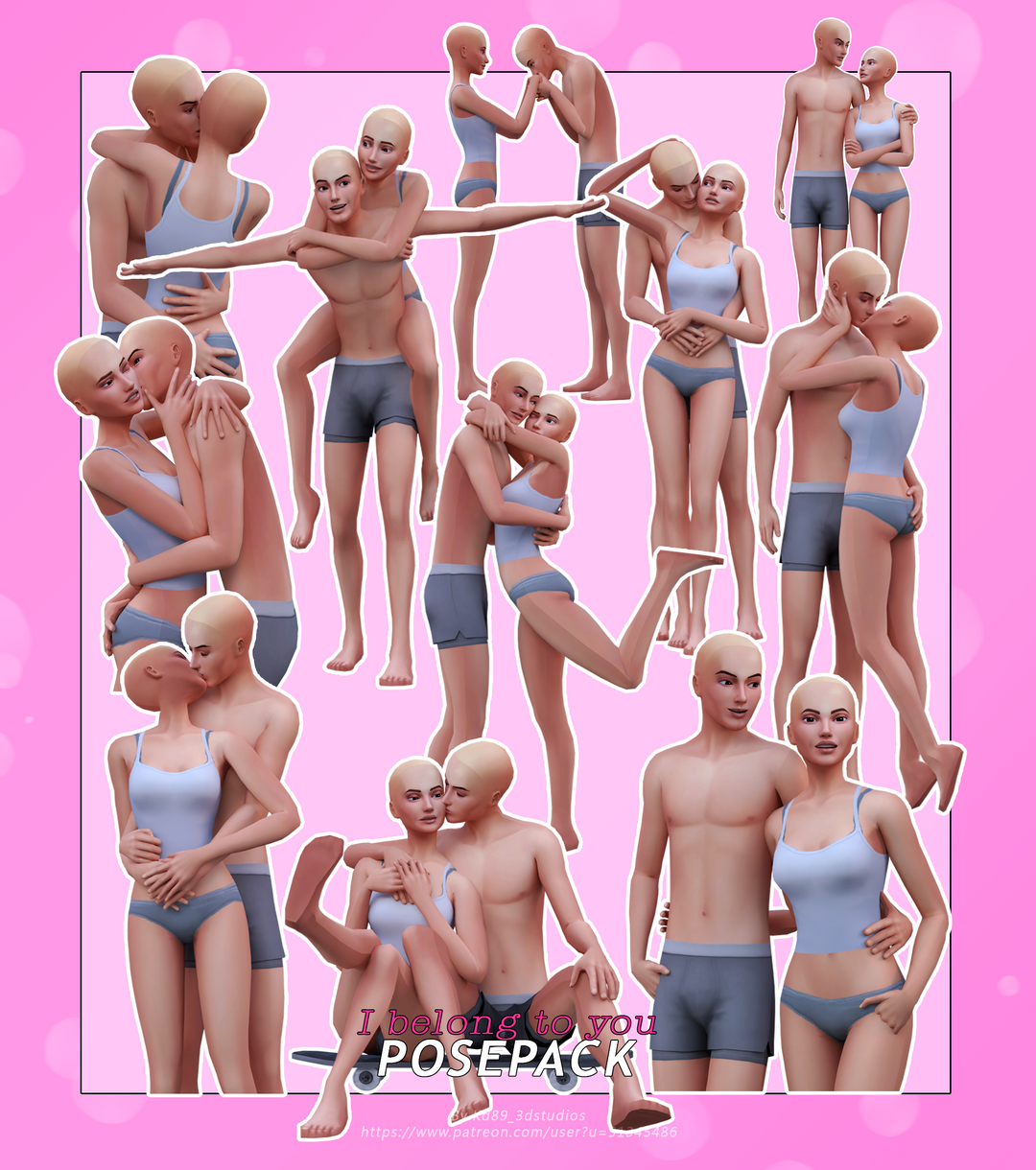 I belong To You Pose Pack