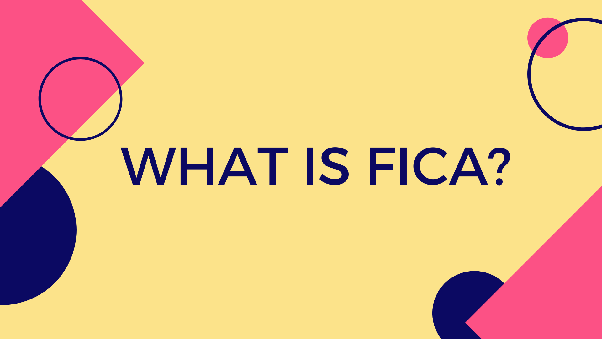 What is FICA