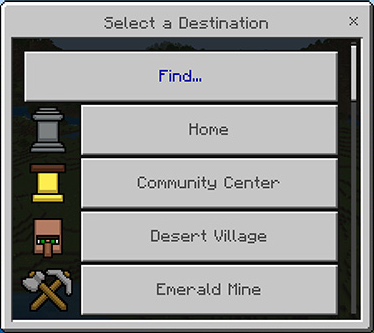 smp mod Waystones for minecraft