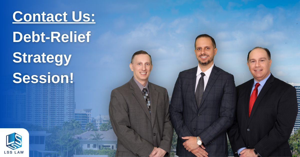 Experienced Fort Lauderdale and Miami bankruptcy attorneys standing side by side ready to help with debt problems.