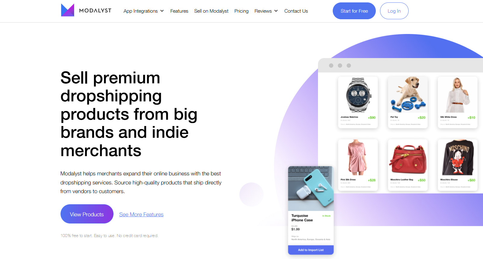 finding dropshipping suppliers using modalyst