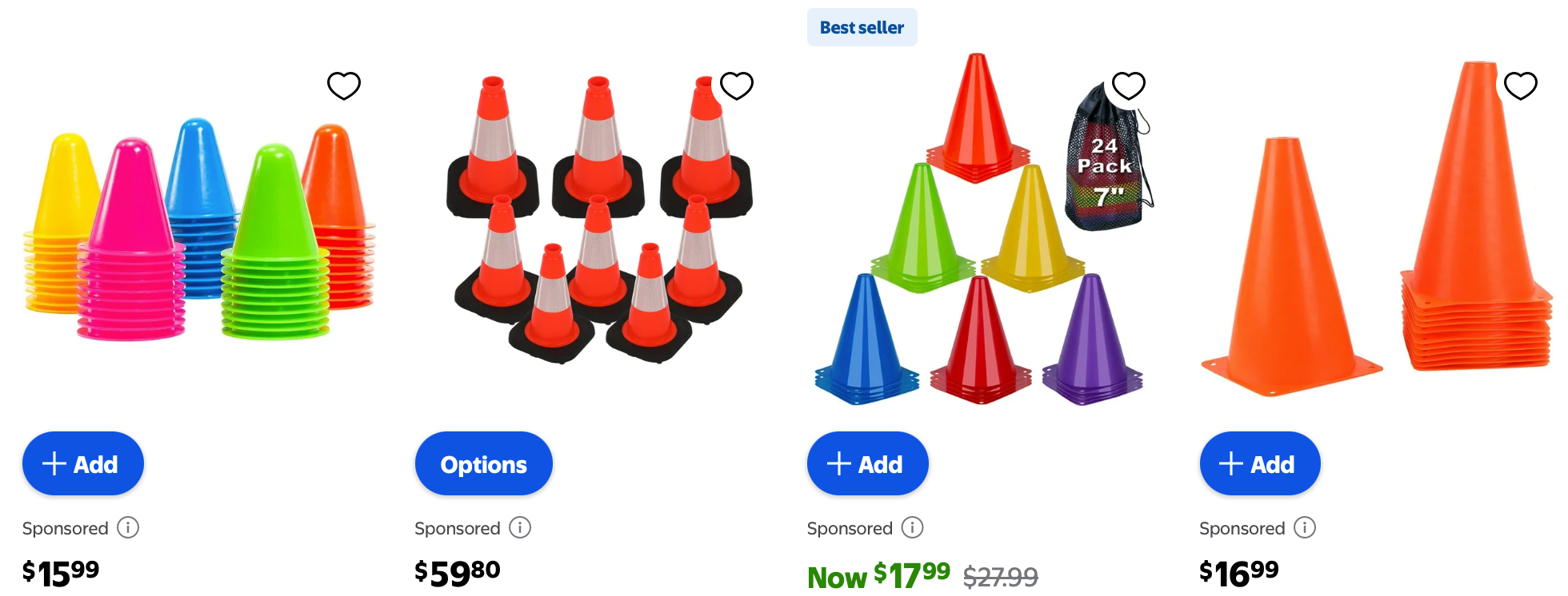 dropship fitness products - speed cones set 